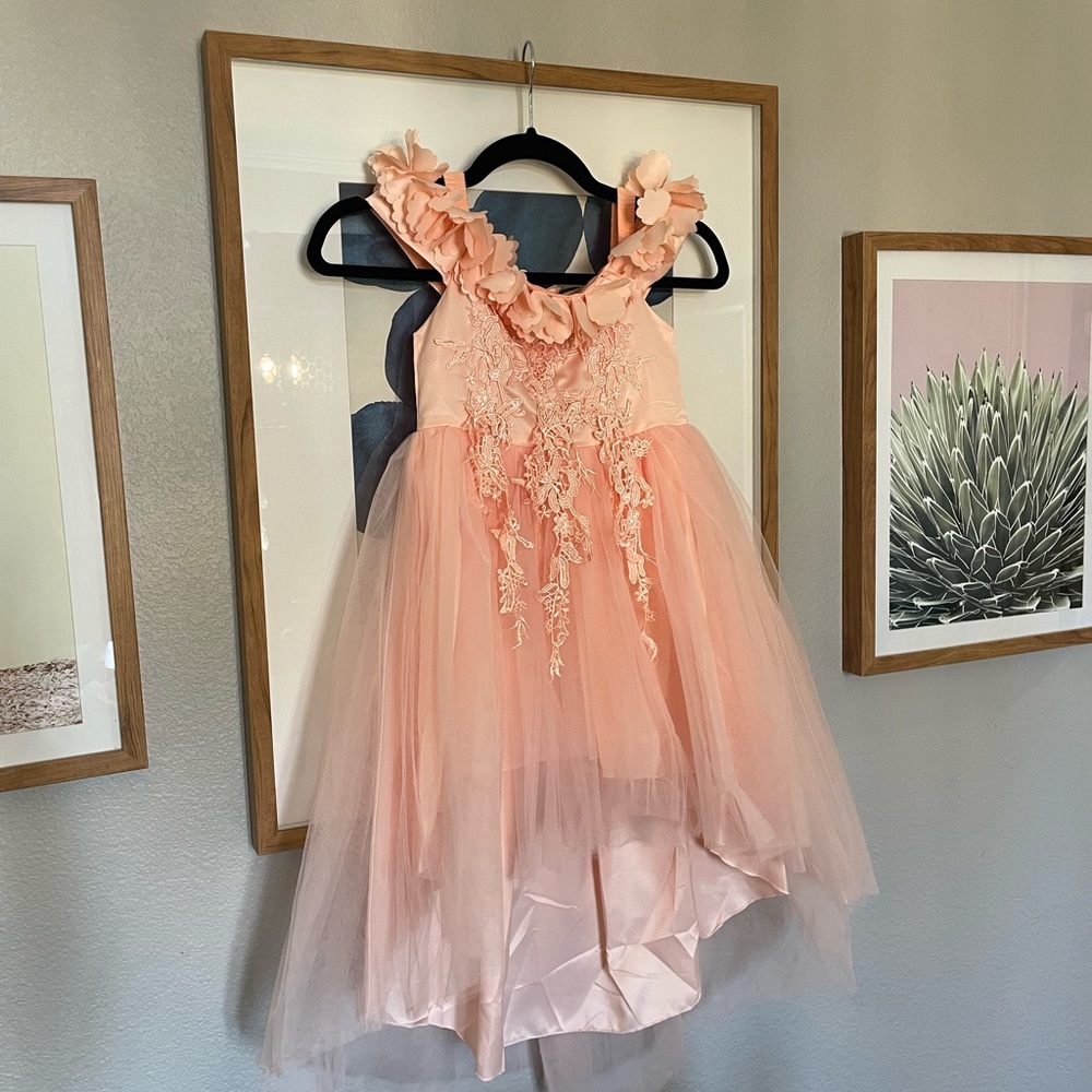 Girls Party Dress - 5 - Picture 4 of 5